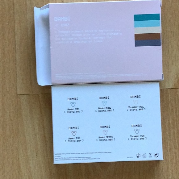 Beauty Bay Disney Bambi 1942 6 Pan Eyeshadow Palette BNIB - Picture 5 of 8